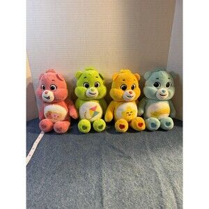 Care Bears Unlock The Magic 2021 Plush Lot Of 4